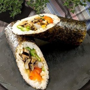 Шаурма креветка терияки