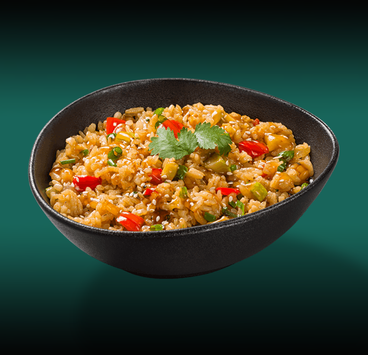 Тяхан с овощами