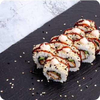 Урамаки с Креветкой