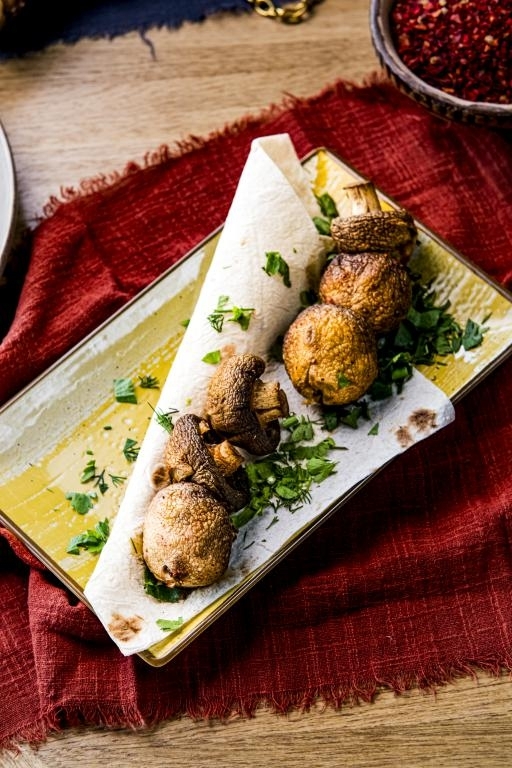 Д Шампиньоны на гриле