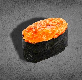 Запеченный гункан с Крабом 2 шт