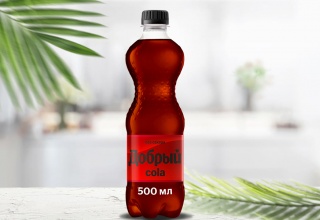 Добрый Кола без сахара 0,5 л