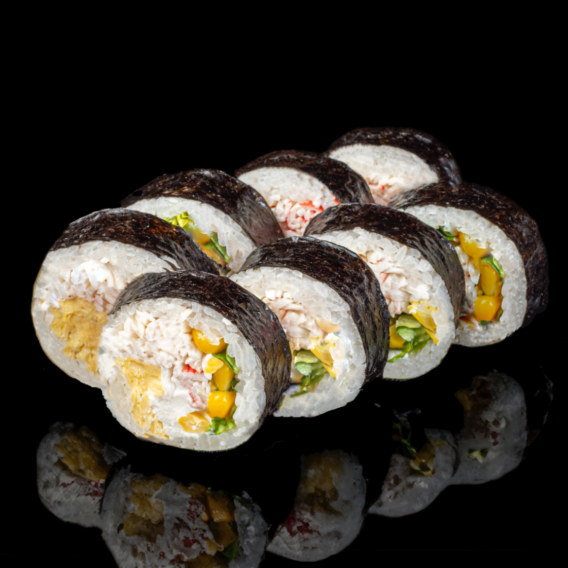 Кимпаб с крабом