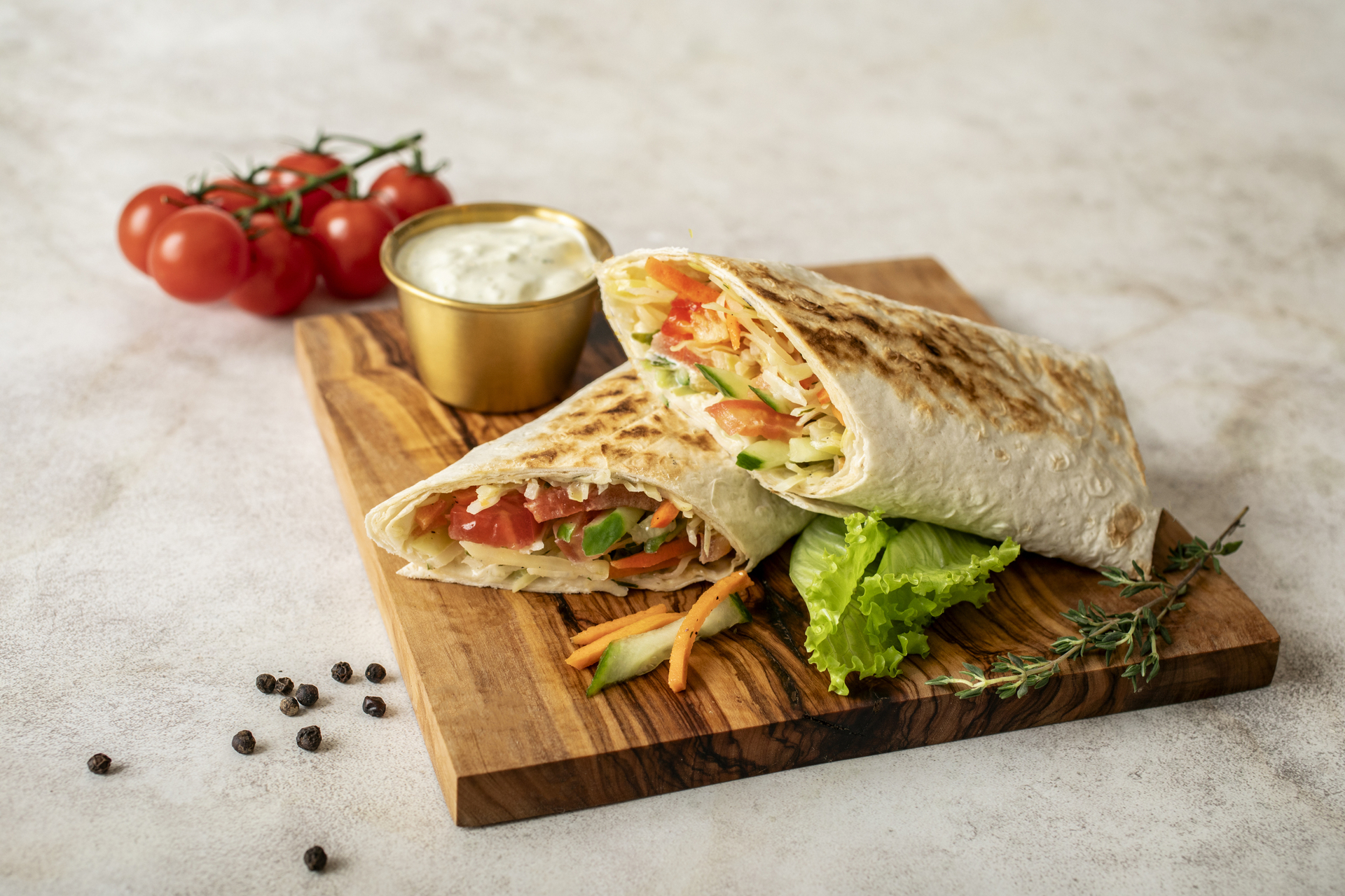 Вегетарианская шаурма