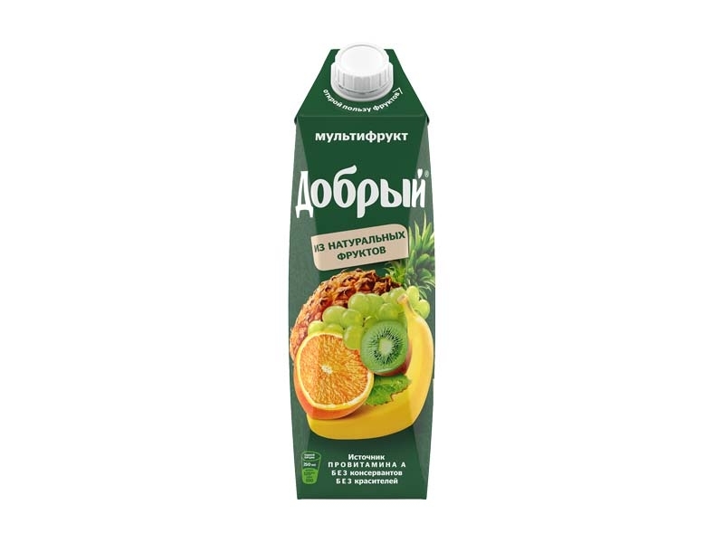 Сок Добрый мультифрукт 1 л