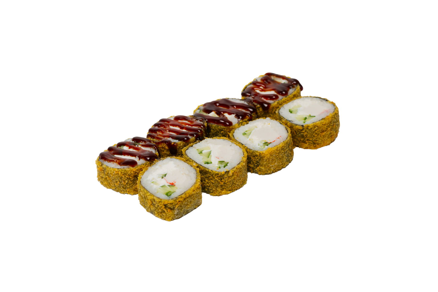 Жареный с камчатским крабом