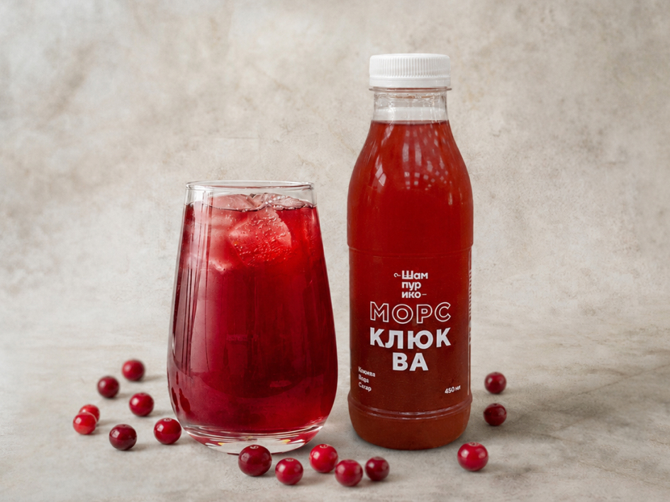 Морс из клюквы 450 мл