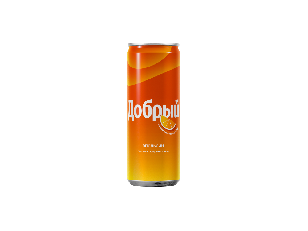 Добрый апельсин 0,33л