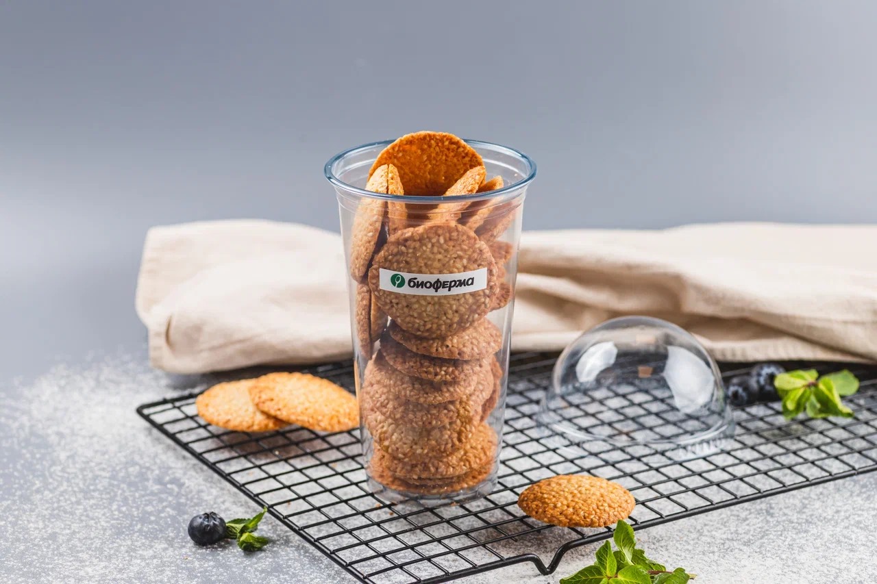 Печенье кунжутное