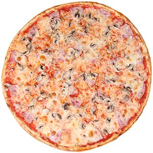 Ветчина и грибы 30 см