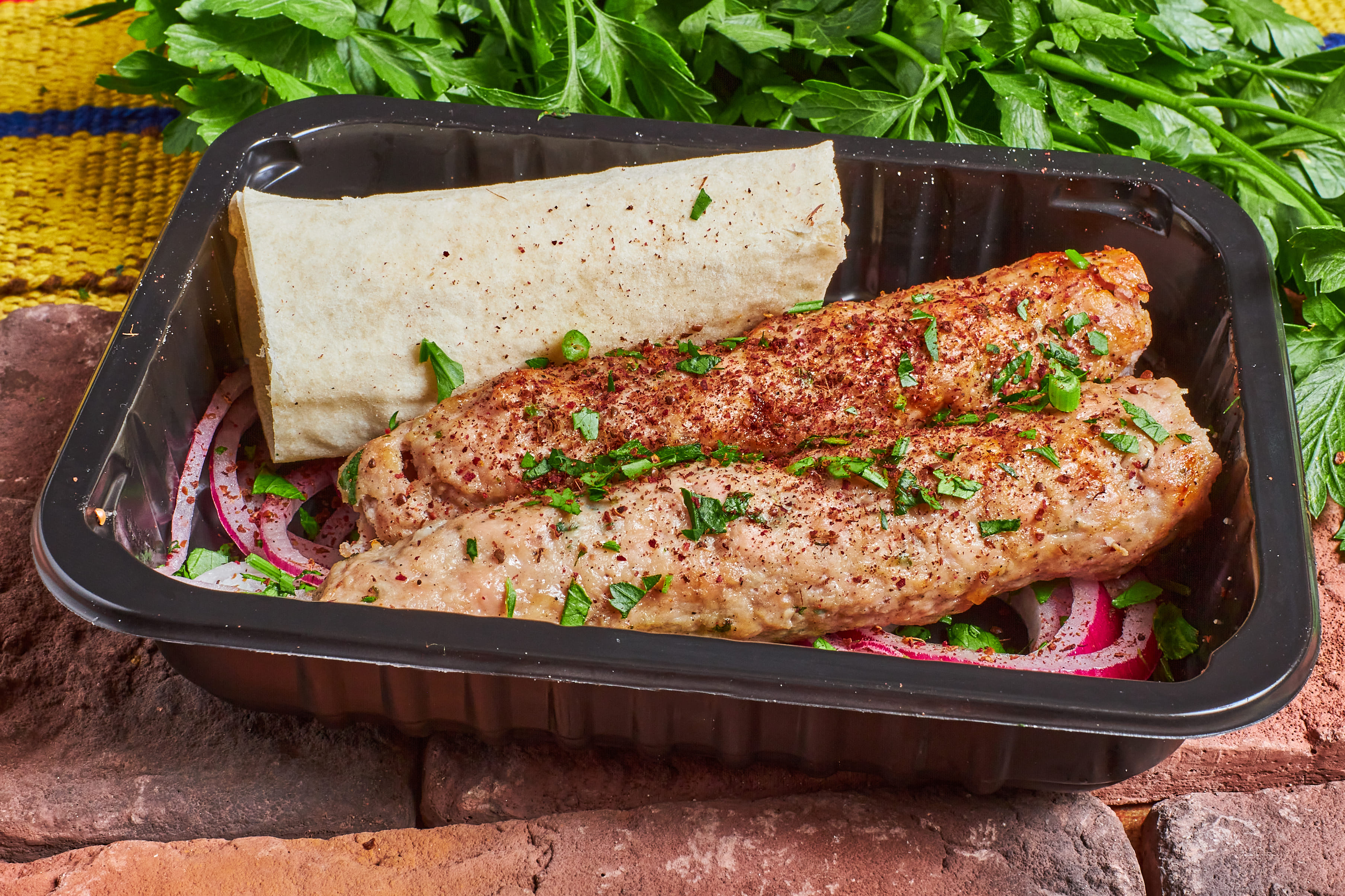 Люля-кебаб из свинины