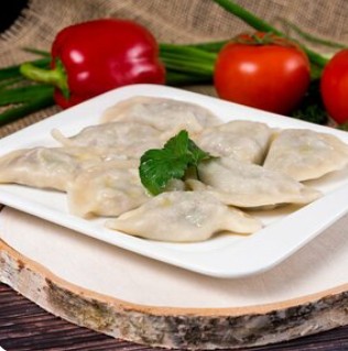 Вареники со шпинатом и сыром