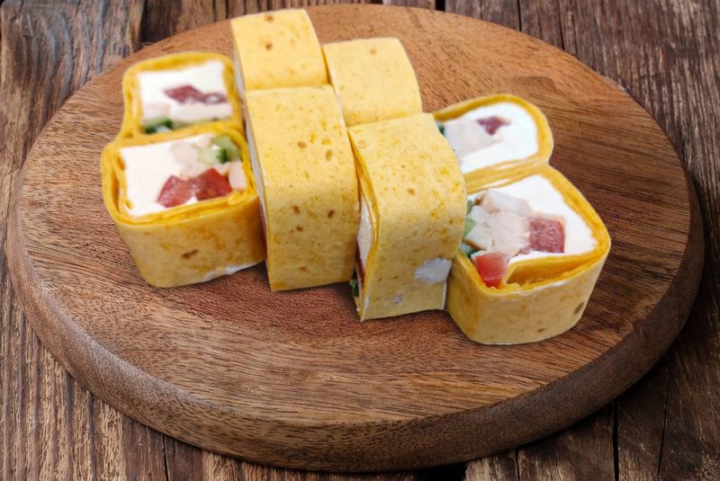 Тортилья с курицей