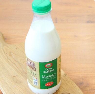 Молоко с.Зеленое 3,2%