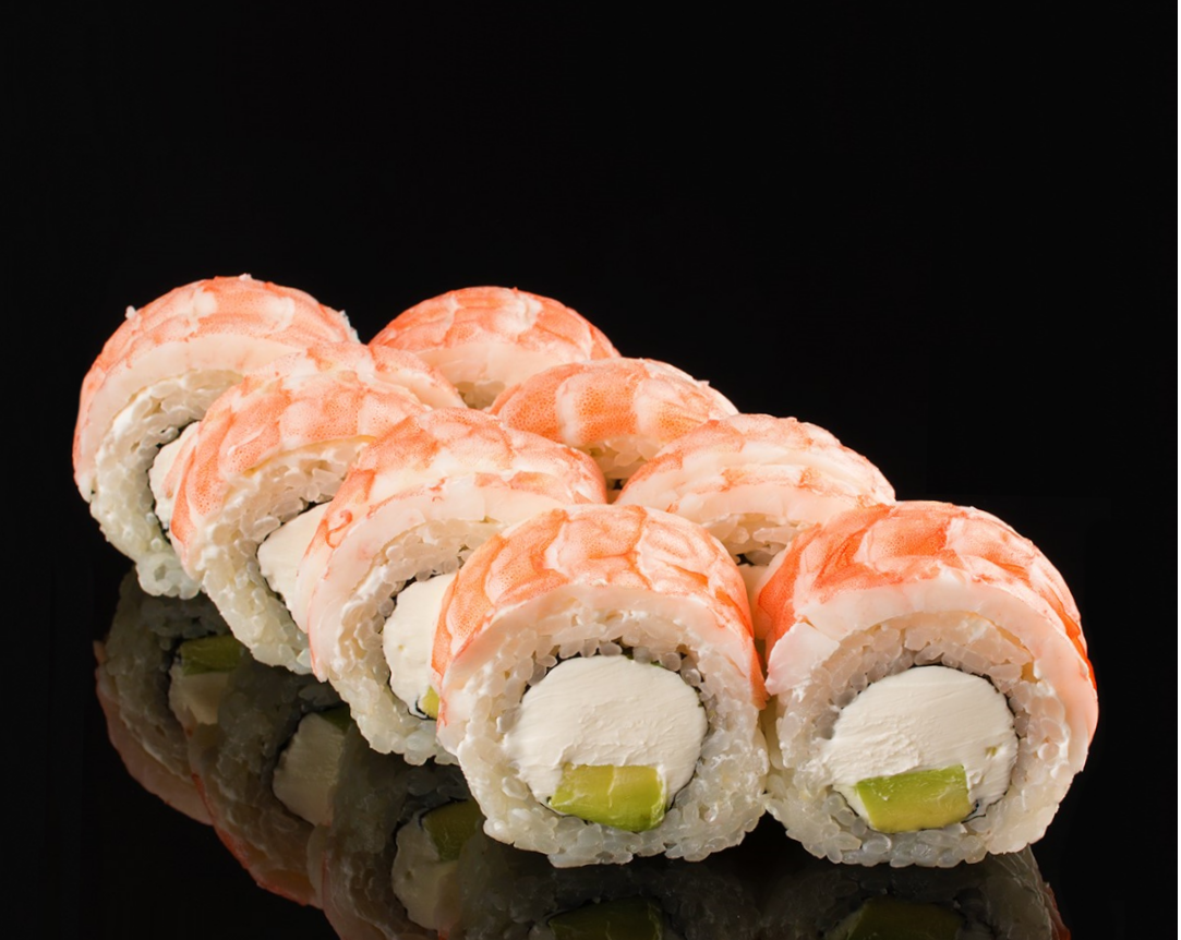 Эби с авокадо