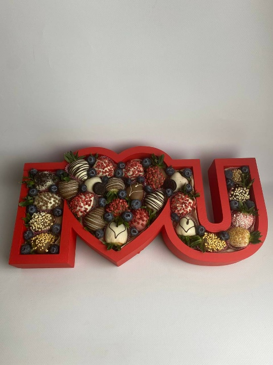 Набор в пенобоксе “i love you”