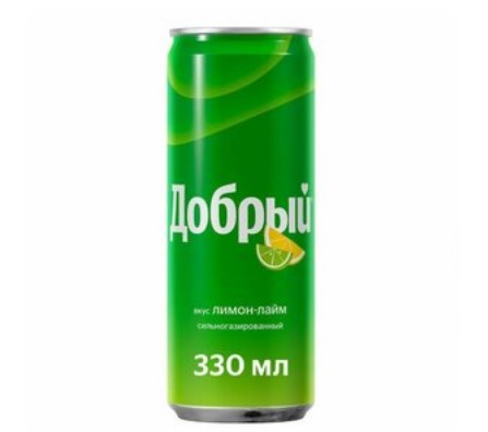 Добрый лимон-лайм 0,33л