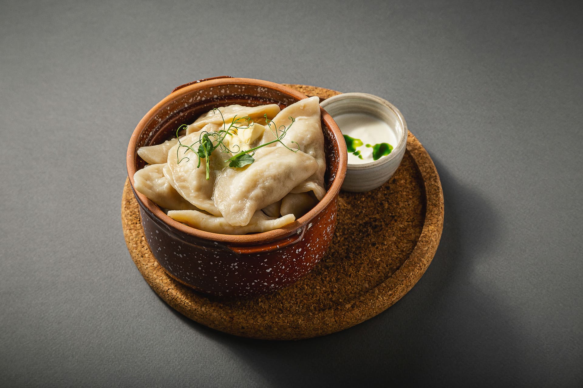 Вареники с картофелем и грибами