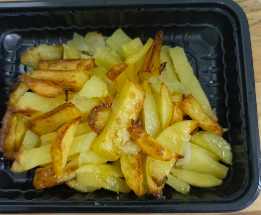 Картофель жареный с луком