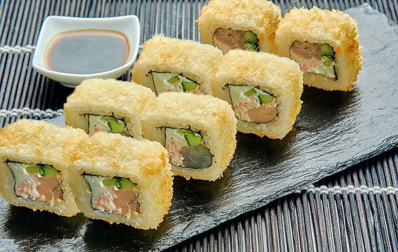 Горячий с креветкой