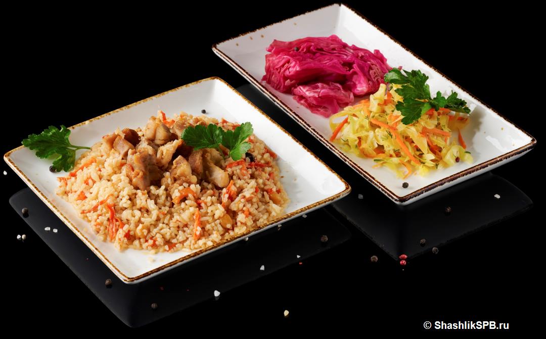 Восточный Плов из бедра курицы