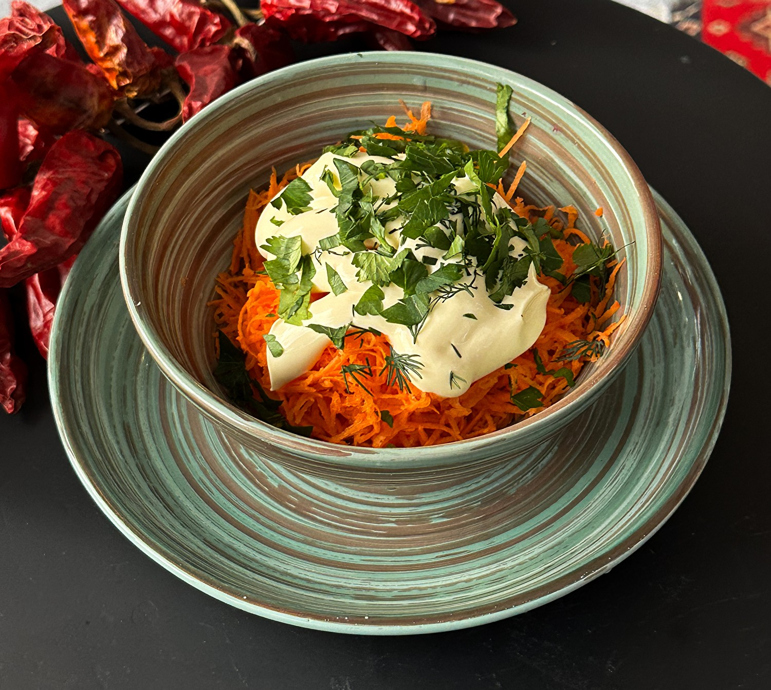Морковный салат