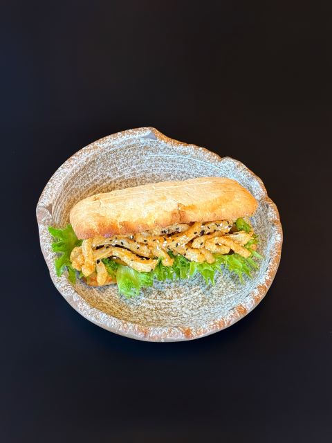 Панини с хрустящим кальмаром