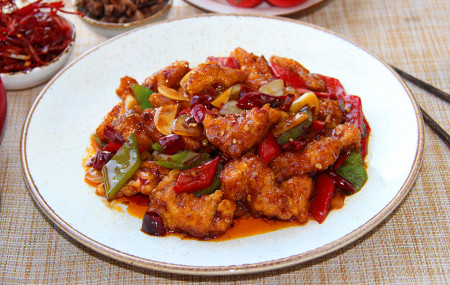 Курица по-сычуаньски