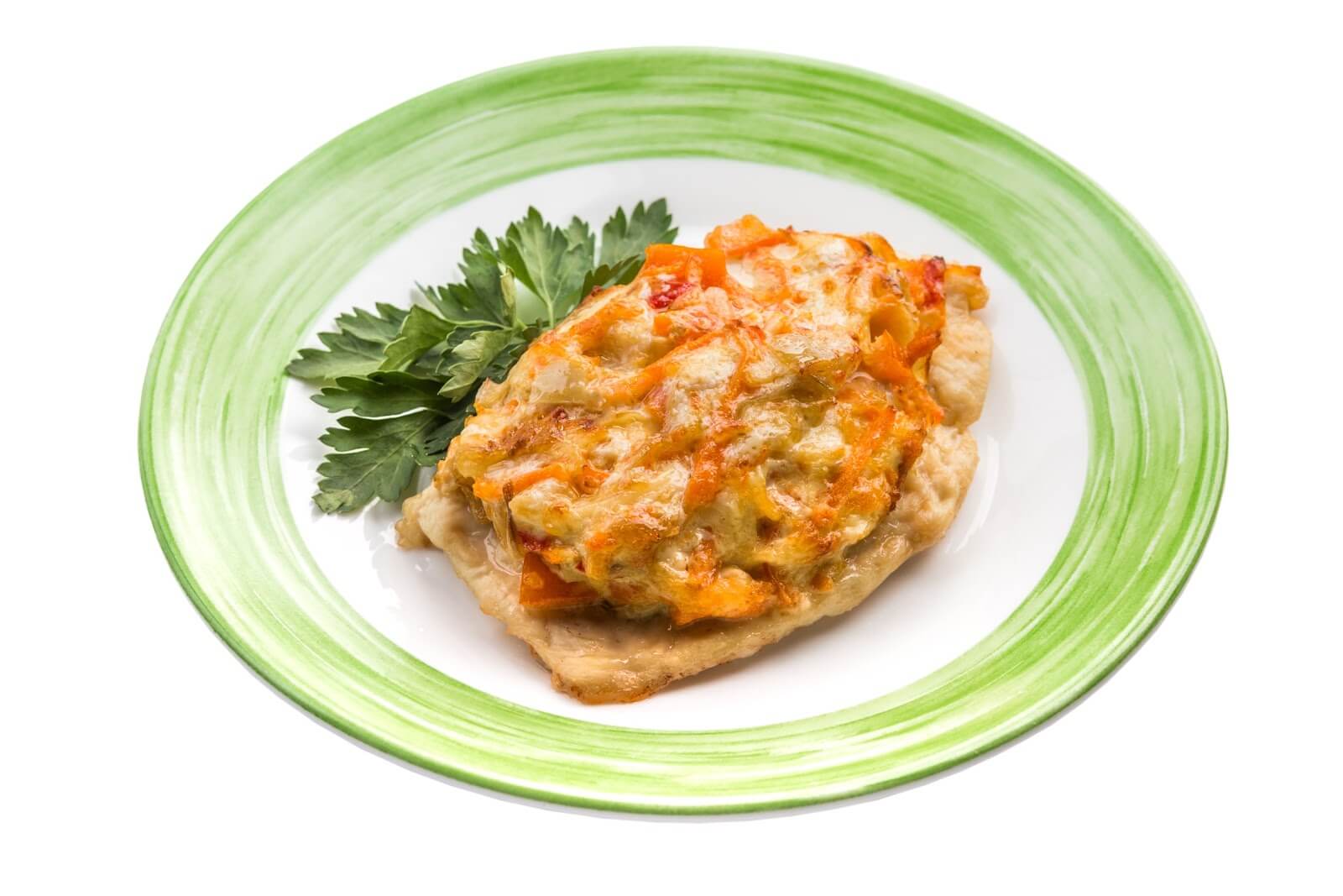 Филе куры с овощами