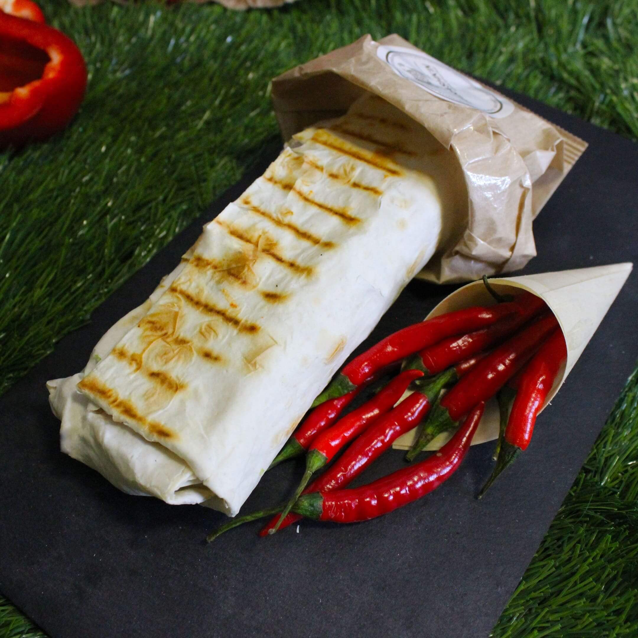 Шаурма острая maxi с курице + сыр