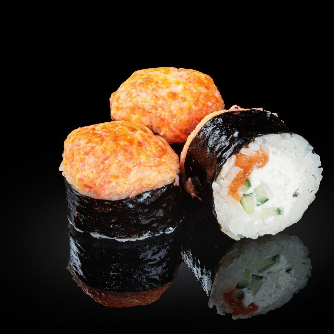 Запечённый с лососем 290г