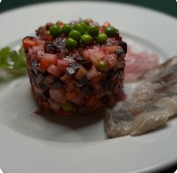 Винегрет с сельдью