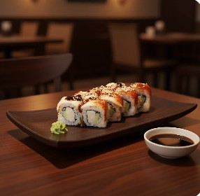 Филадельфия Унаги с Крабом