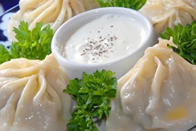Манты с говядиной