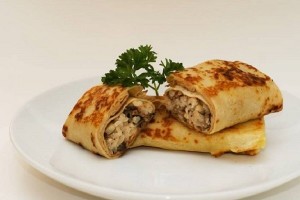 Блины с грибным жульеном 3 шт