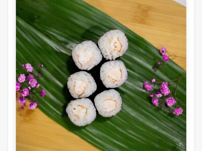 Ролл с креветкой