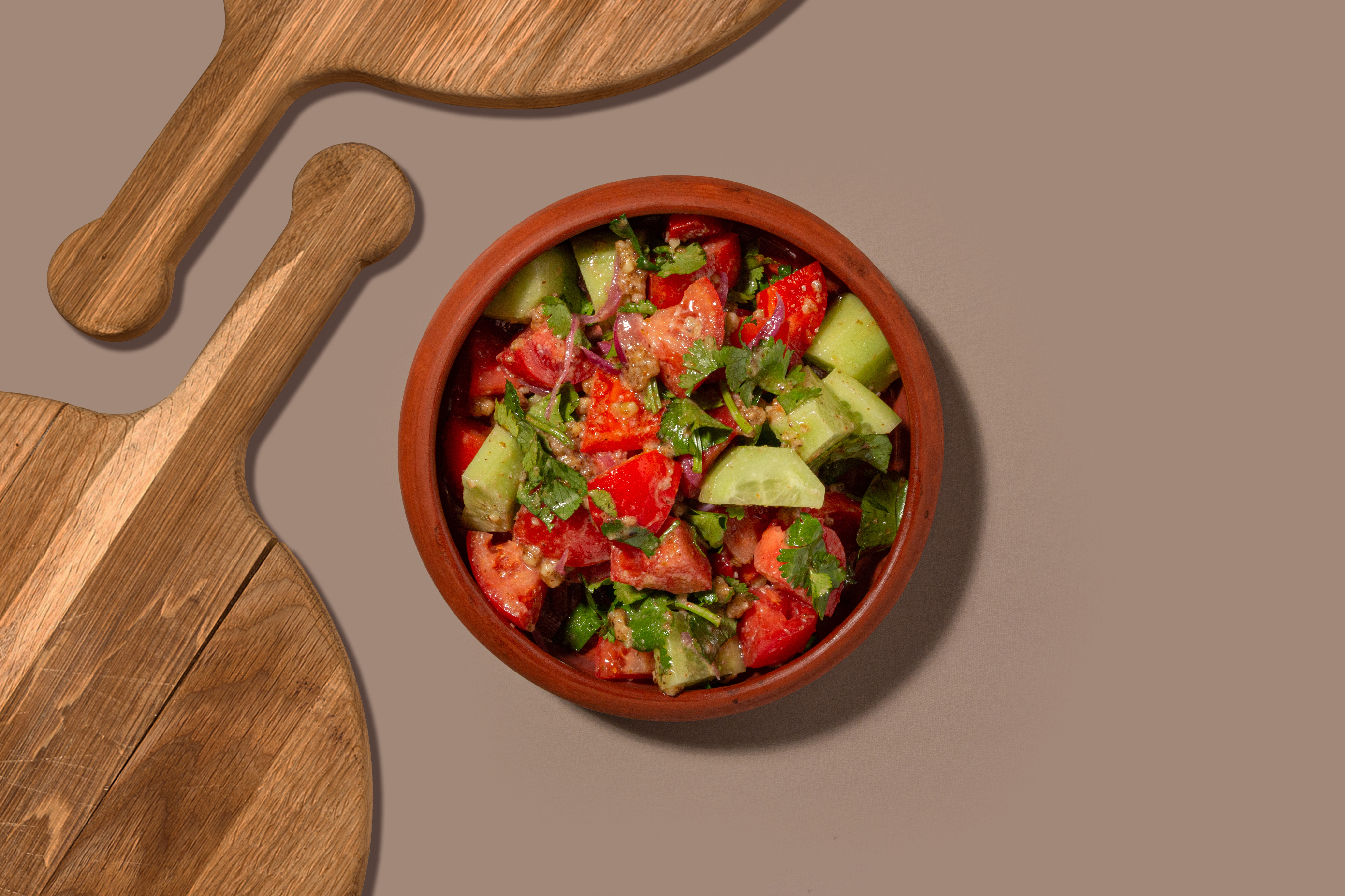 Овощной салат по-тбилисски