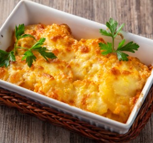 Картофельное пюре с пармезаном