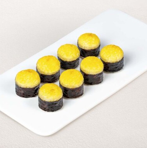 Лососик Hot с терияки запеченный мини ролл