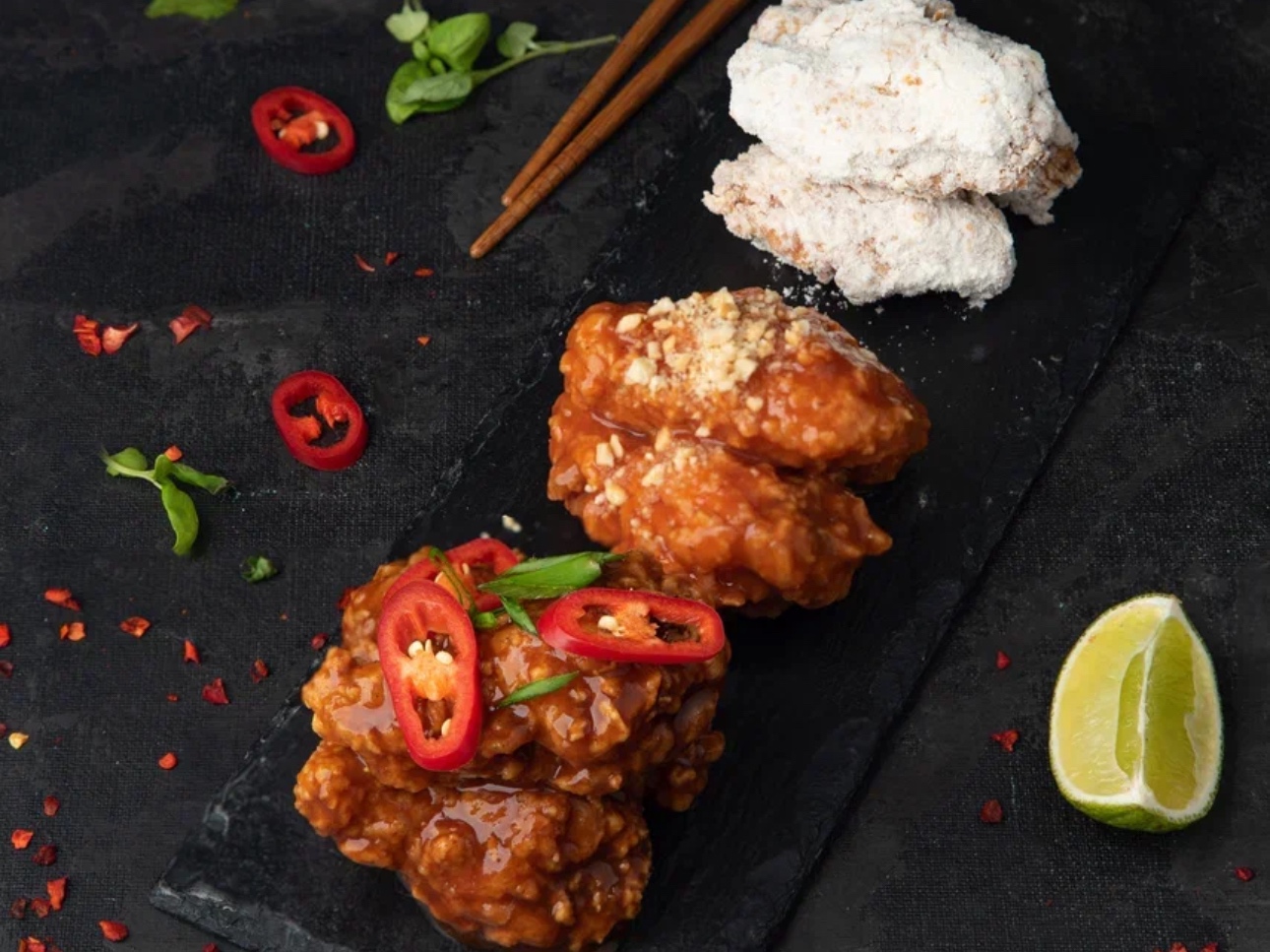 Сет Три вкуса крыльев