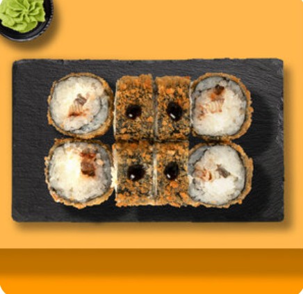 Темпура с угрём