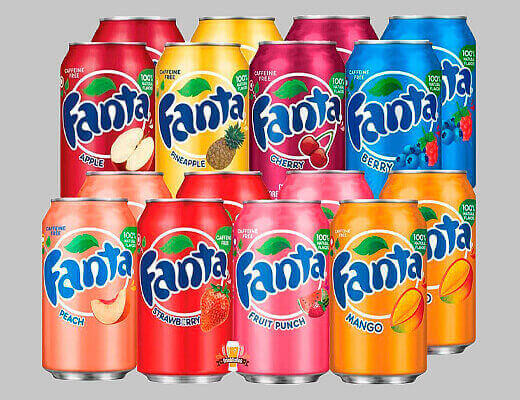Газированный напиток Fanta USA, 0,33 л