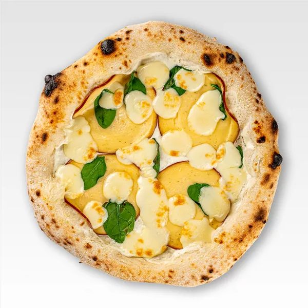 Пицца с копченым сыром и грибами 22 см