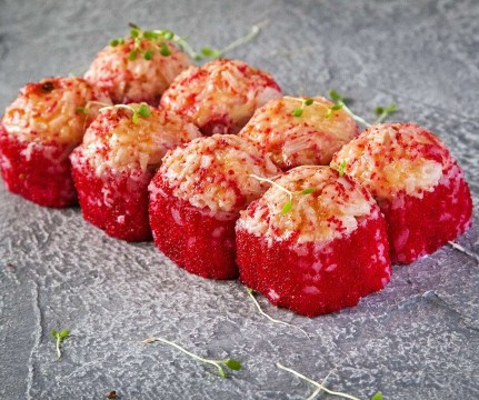 Запеченный ролл "Калифорния спайси"