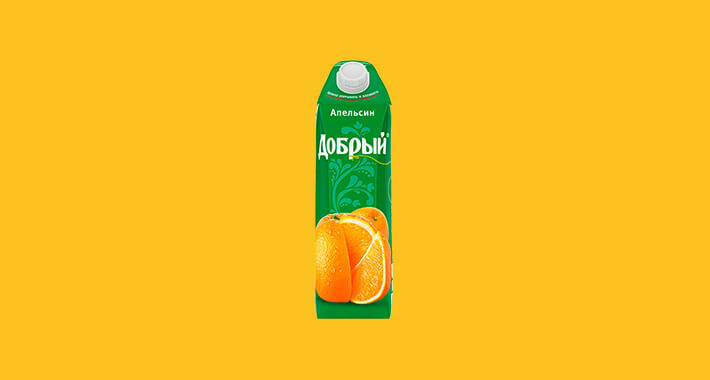 Сок добрый 1л
