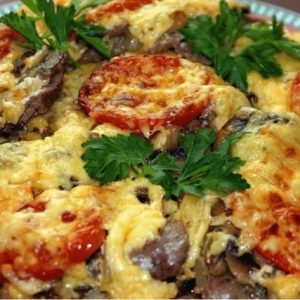 Мясо по французски