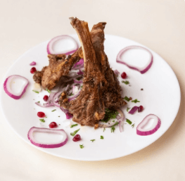 Шашлык из бараньей корейки