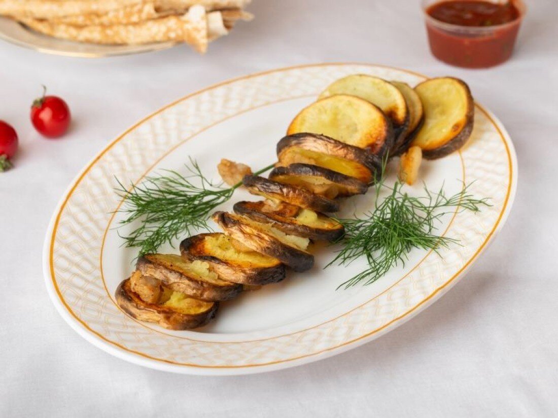 Картофель печеный 150г