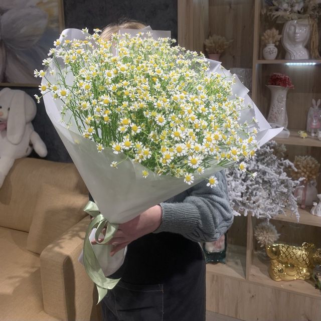 Кулек из ромашек