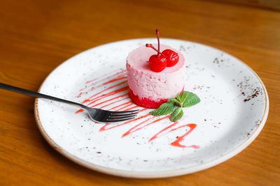 Чиз-кейк малиновый